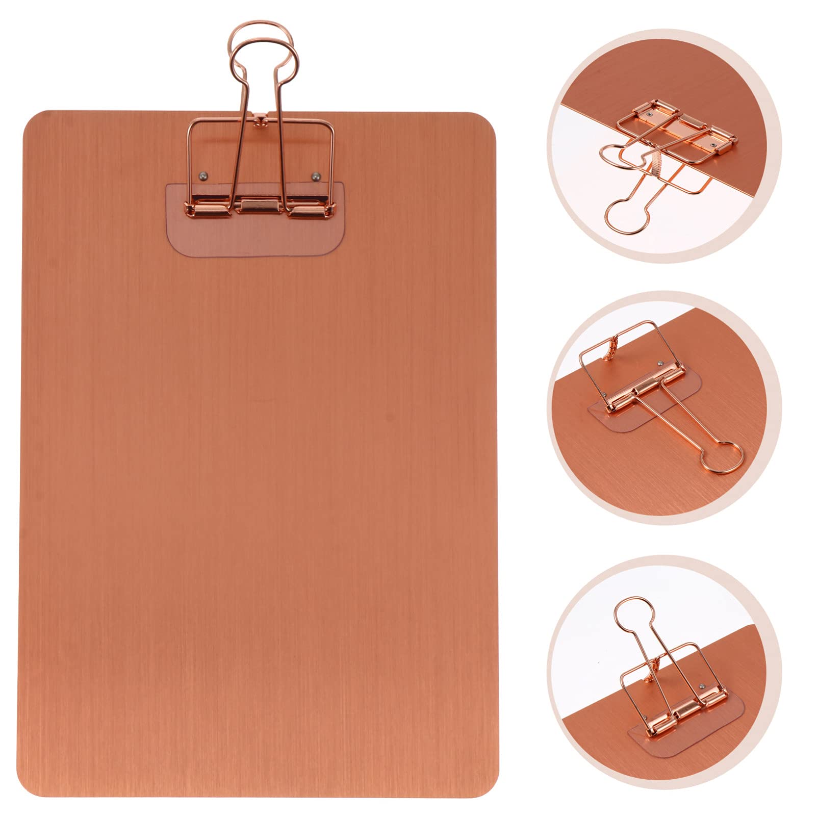 EXCEART 10 Piezas A5 Carpetas De Archivos De Bolsillo Con Férula De Notas A5 Portapapeles Con Clip De Perfil Bajo Carpetas De Papel Carpetas Negras Portapapeles De Bolsillo Mini