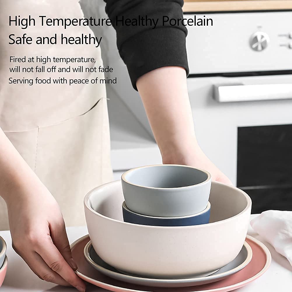 9-44-częściowy luksusowy zestaw naczyń rodzinnych, zastawa stołowa ceramiczna, naczynia porcelanowe, naczynia, talerze, ceramiczna zastawa stołowa kombi, porcelanowa zastawa stołowa