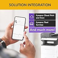Vista 6 de KYOCERA ECOSYS MA6000ifx - Impresora láser monocromática todo en uno (impresión/copia/escaneo/fax), 62 ppm, hasta 1200 ppp finos, compatible