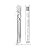 Supersmile New Generation 45 Patented Toothbrush, Clear, 2 Count