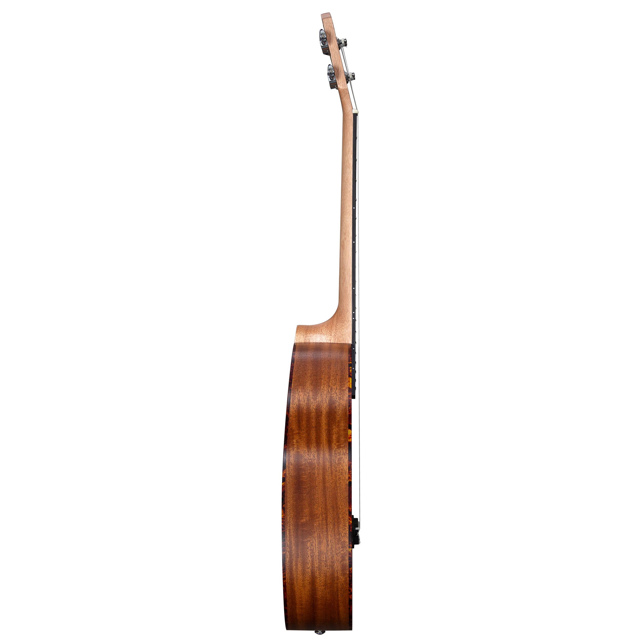Baritone Ukulele Mahogany mit Aquila Saiten, Gurtpins, gepolsterte Tasche & 3 Plektren