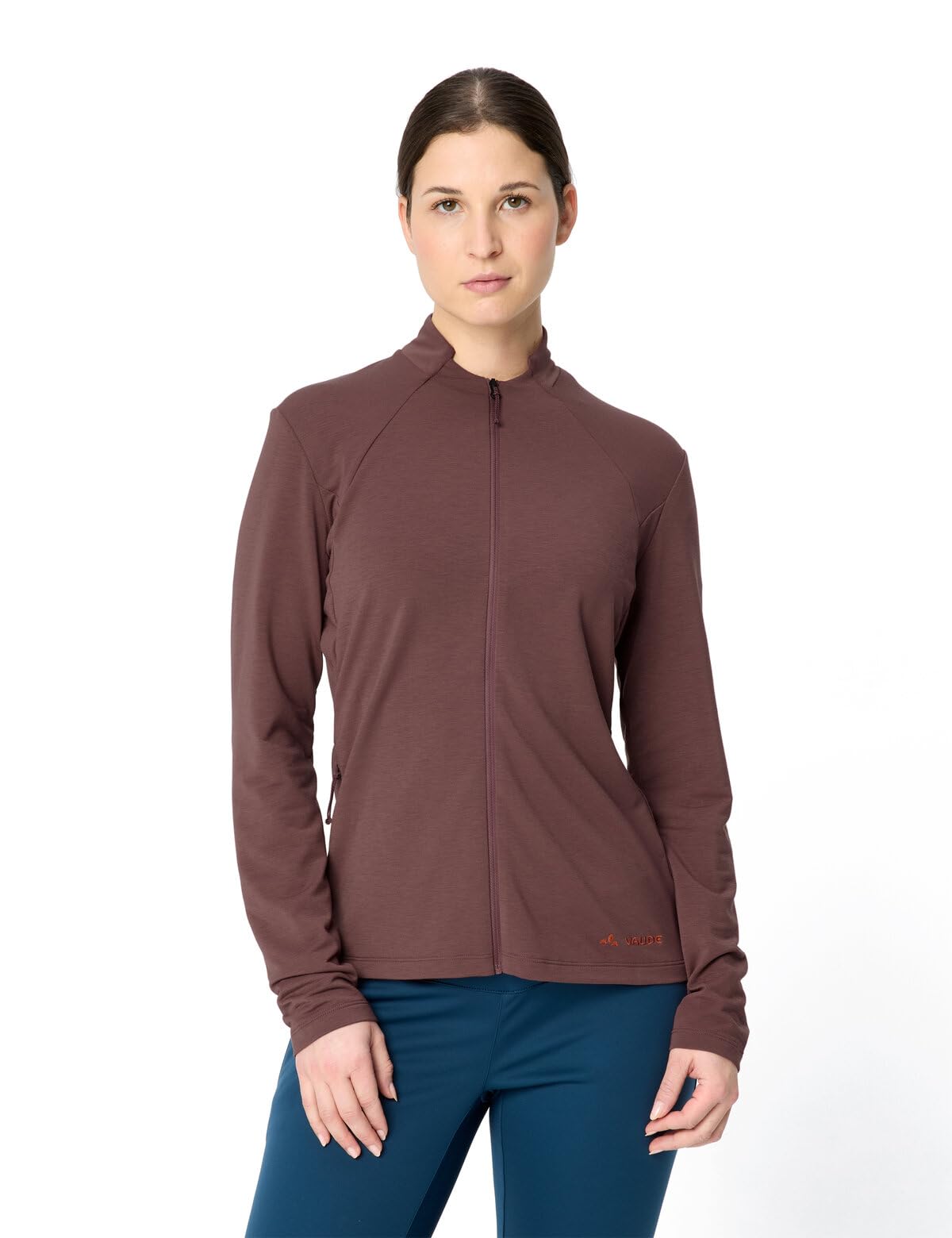 Maglietta da Donna Wintry FZ a Maniche Lunghe, Comoda Maglia da Ciclismo da Donna, Regolazione ottimale della Temperatura e dell'umidità Grazie alla Percentuale di Lana