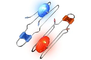 ArtCreativity Retro Light Up Gyro Wheels Set