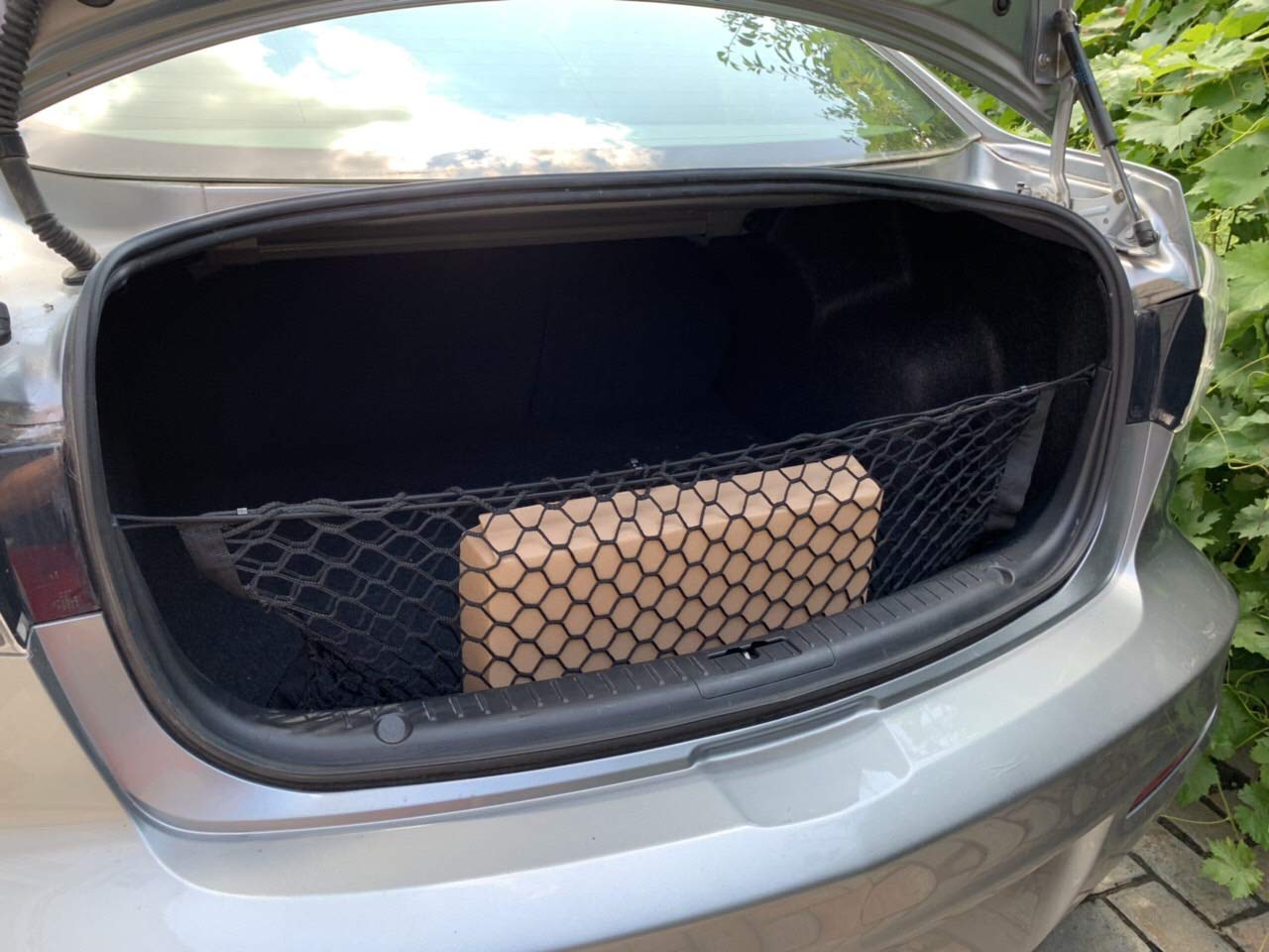 Envelope Style Trunk Cargo Net for Mazda 3 Mazda3 4-Door 2010 2011 2012 2013 New