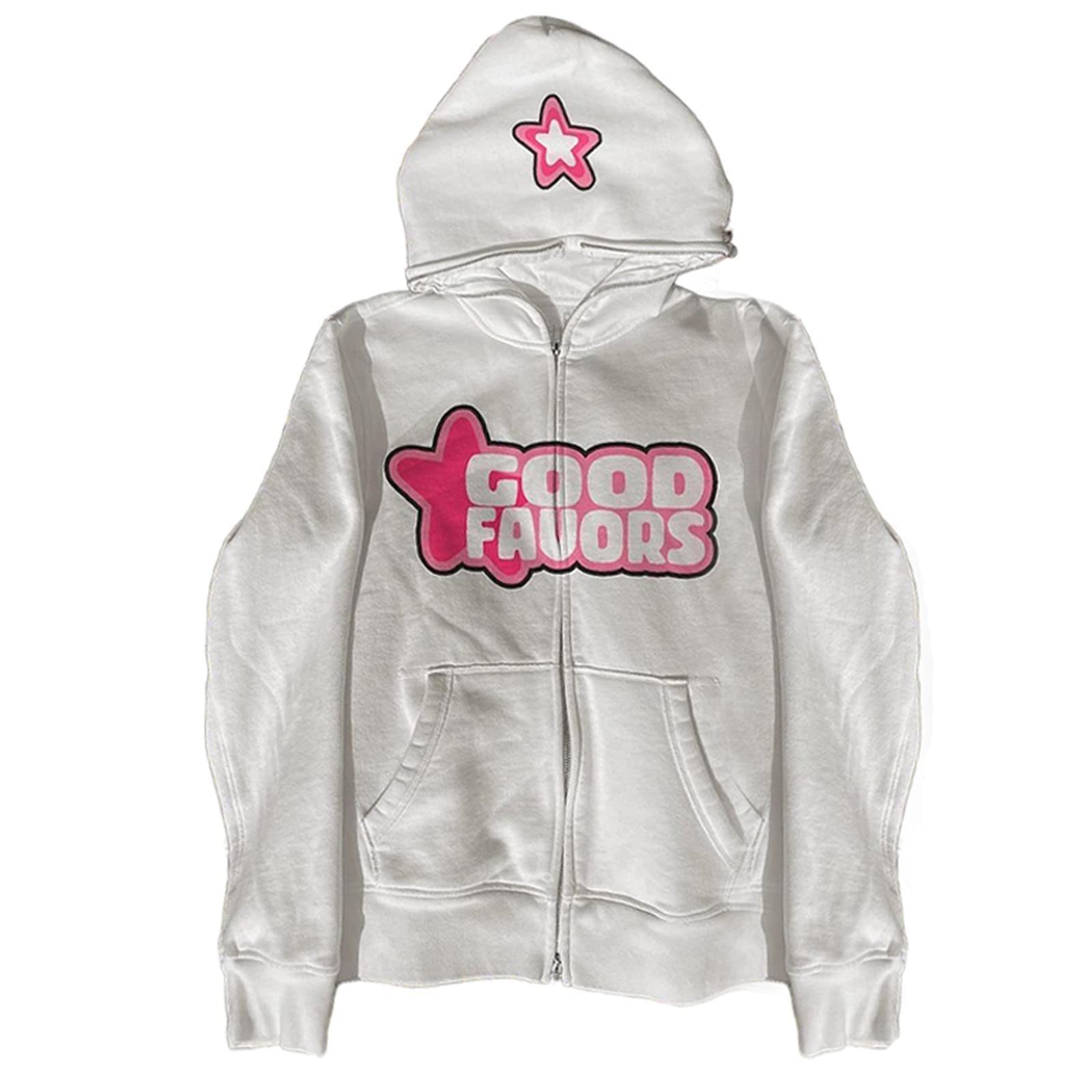 CbsdezanosY2k Zip Up Hoodie for Women Oversized Sweatshirt Skeleton Graphic Rhinestone Hoodies Vintage Aesthetic Streetwear