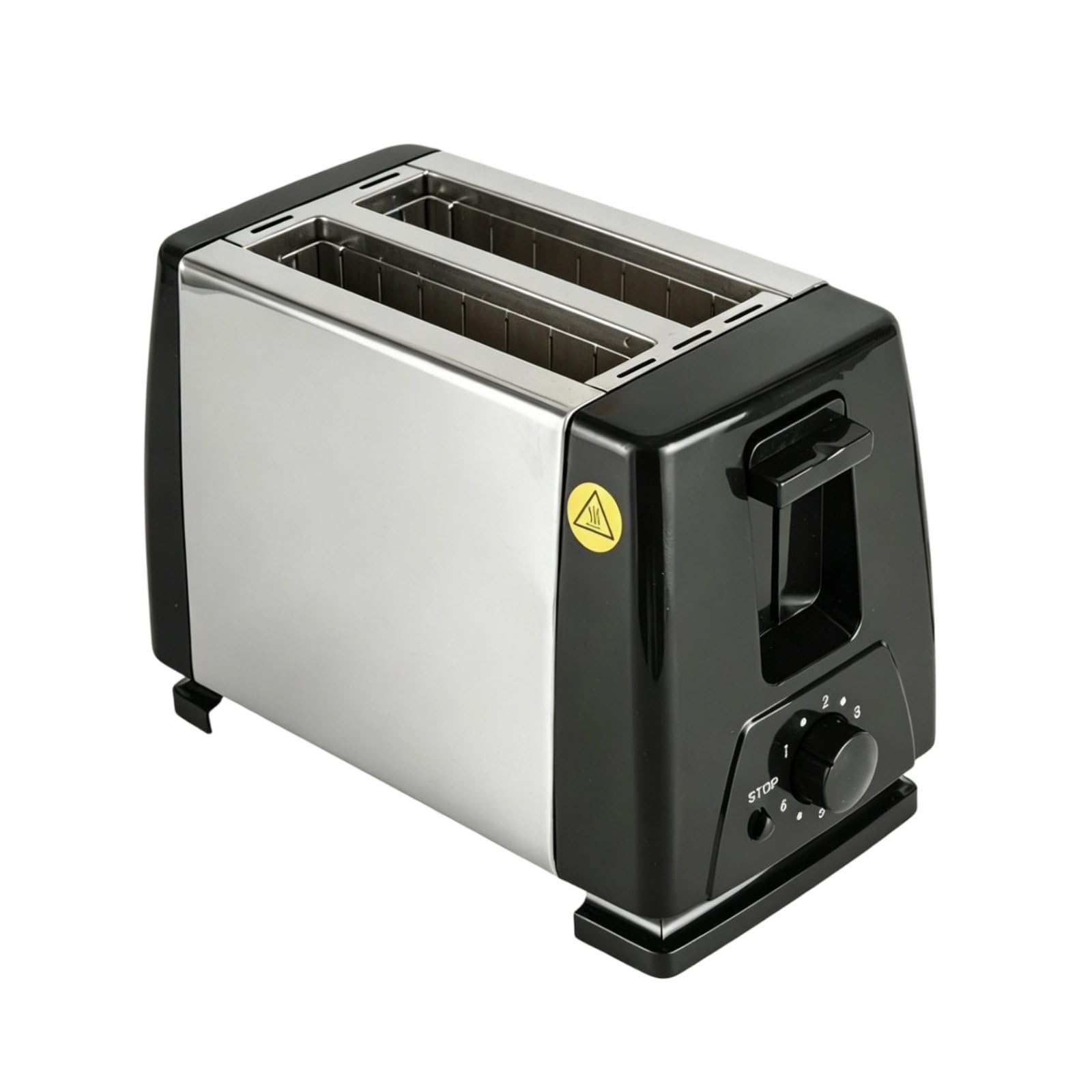 Automatic Automatic Lift Electric Toaster Easy to Use Smart Toaster Quick Breakfast Small Appliance Even Toasting, Stainless Steel, Eu 220-230v-image-35