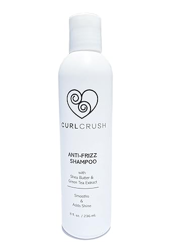 CURLCRUSH Champú Anti-Frizz Cabello Rizado 8 oz