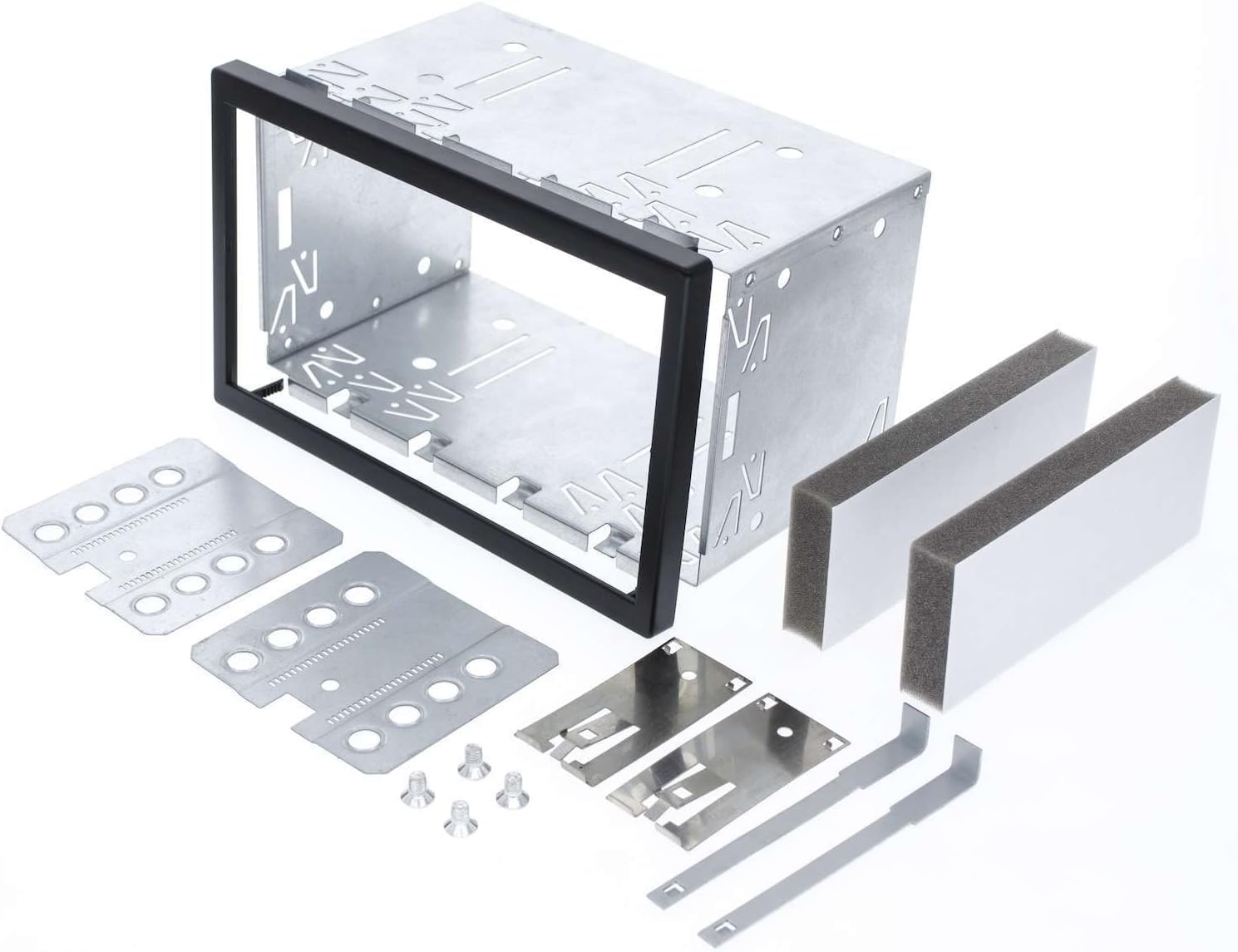 Audioproject A146 - autoradio inbouwframe dubbel DIN schacht - metaal ...