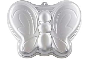 10 Inch Butterfly Shaped Aluminum 3D Baking Mould Cake Mold Tin Birthday...