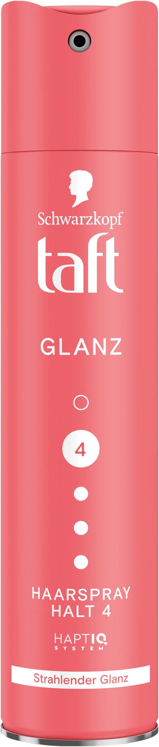 Schwarzkopf Taft Haarspray Glanz (12x 250 ml), Haltegrad 4 Haarstyling, Haarspray für alle Haartypen, strahlender Glanz und Gloss Finish, vegane Formel*