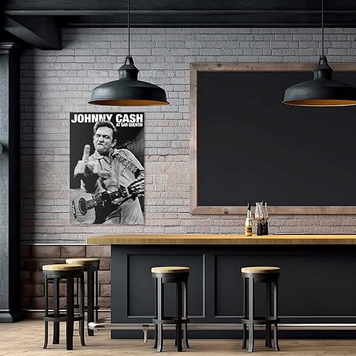 Vista 16 de Johnny Cash - Póster de San Quentin, con licencia oficial, 24 x 36 pulgadas