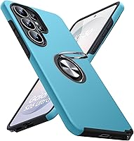 Vista 12 de JAME Funda para teléfono Samsung Galaxy A17/A26 5G con protector de pantalla [2 paquetes] Soporte de anillo Soporte Doble Capa Grado Militar a