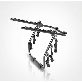 VDP universal Fahrradtr ger Travel - Heckfahrradtr ger Heckklappentr ger Auto - f r 3 Fahrr der - f r Kofferraumklappe