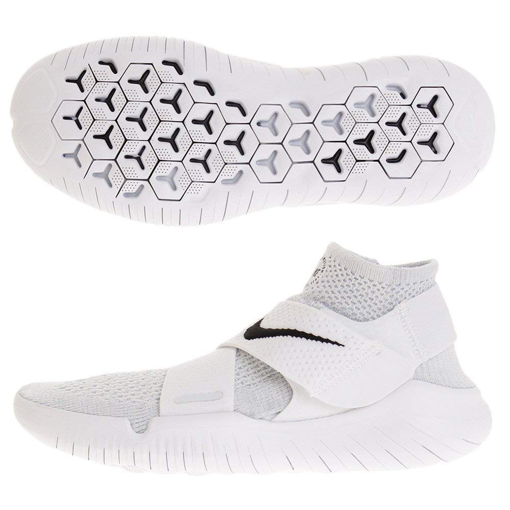 Motion Flyknit 2018 Free Rn Women's Black And White Womens