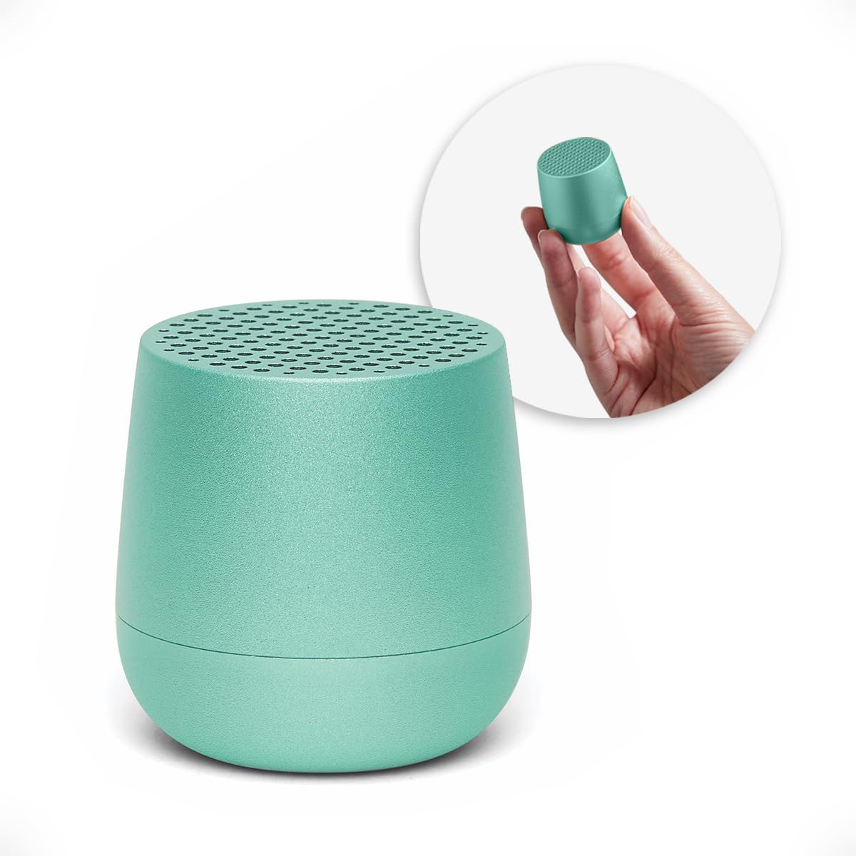 MINO+ Portable Bluetooth Mini Speaker with HD sound, Rechargeable and Pairable - mint