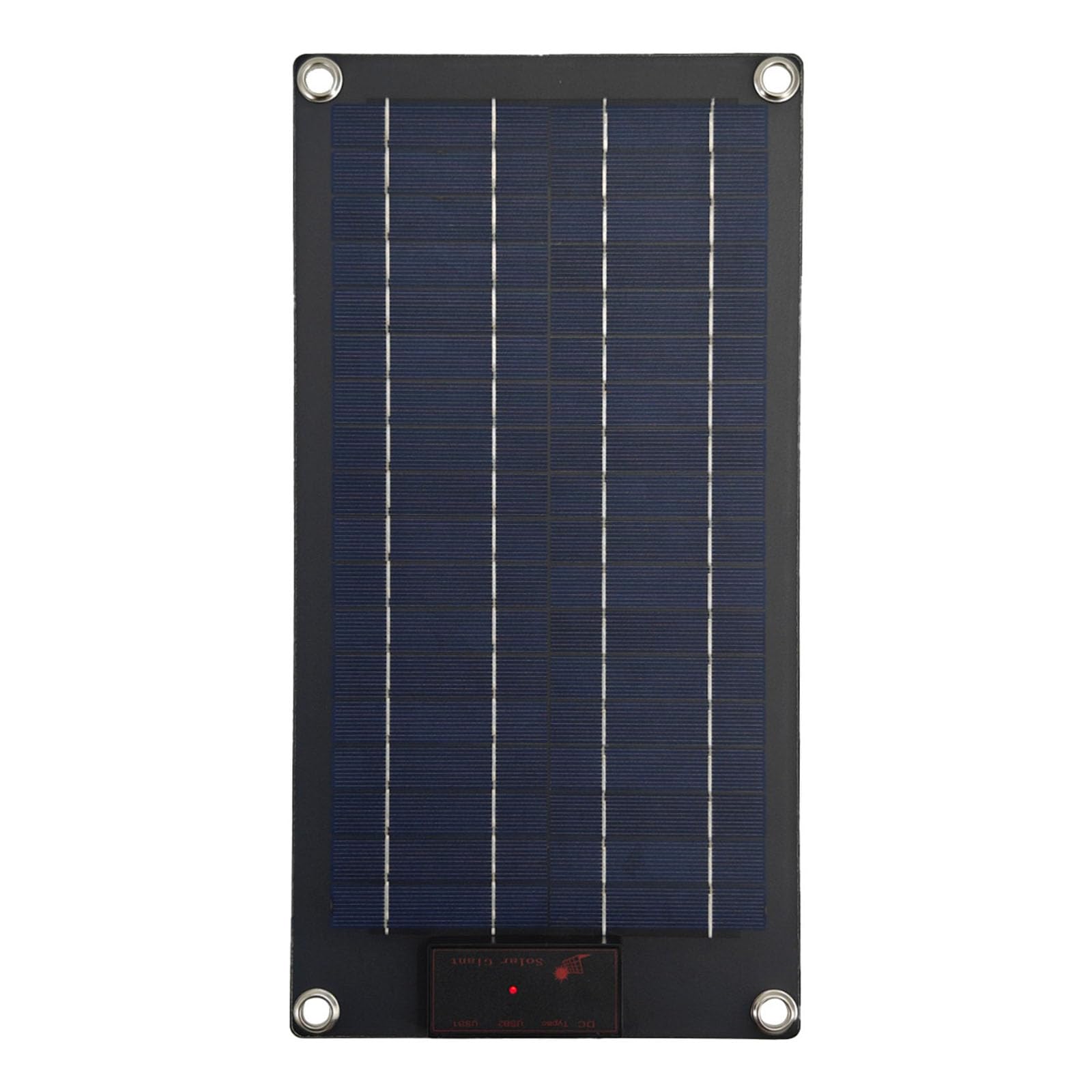 Ubxvamm Portable Solar Charging Panel 10W Outdoor Waterproof IP64 USB Output Solar Charging Pad for Mobile Power
