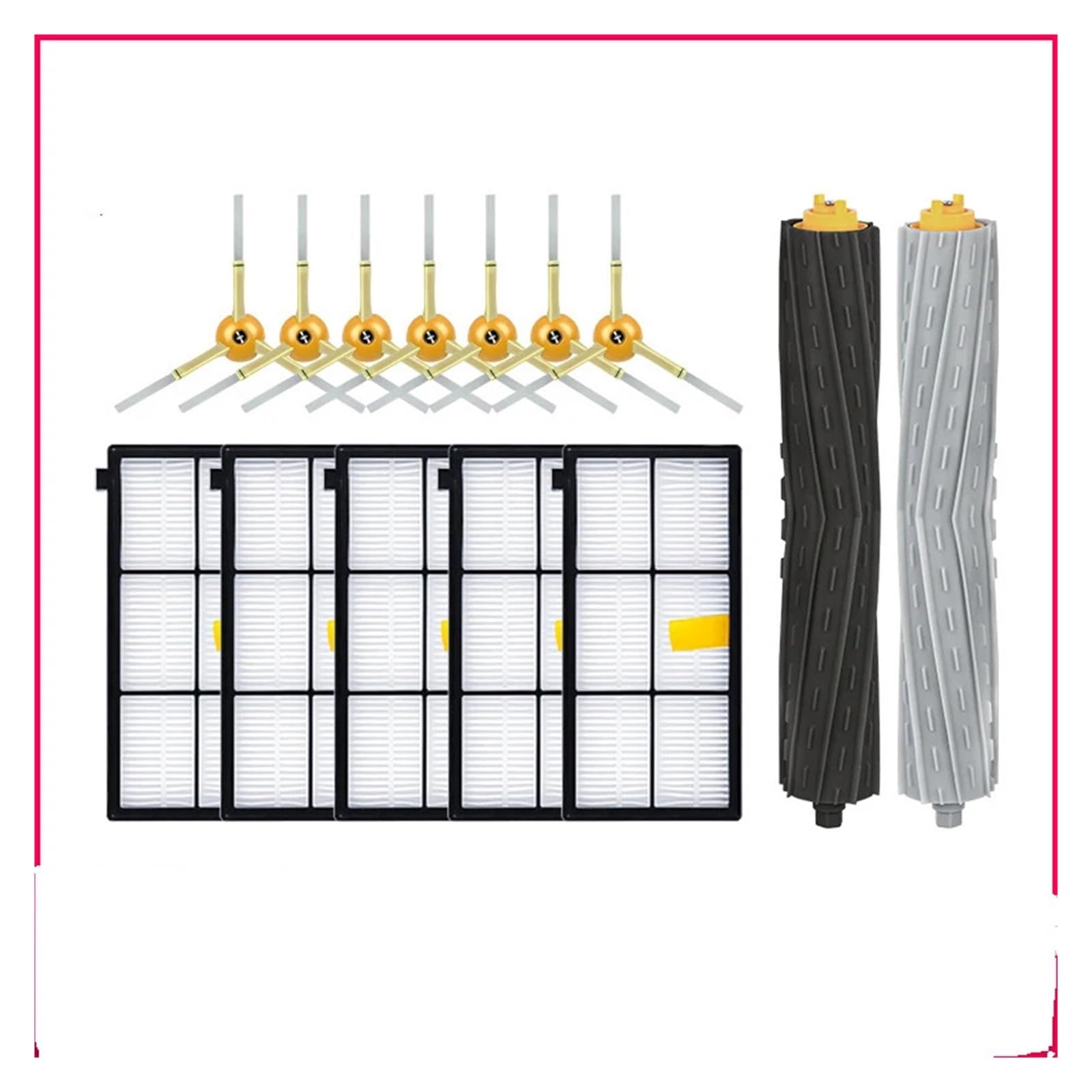 Amazon.co.jp: DRAXEZ フィルターブラシ交換部品キット、for iRobot