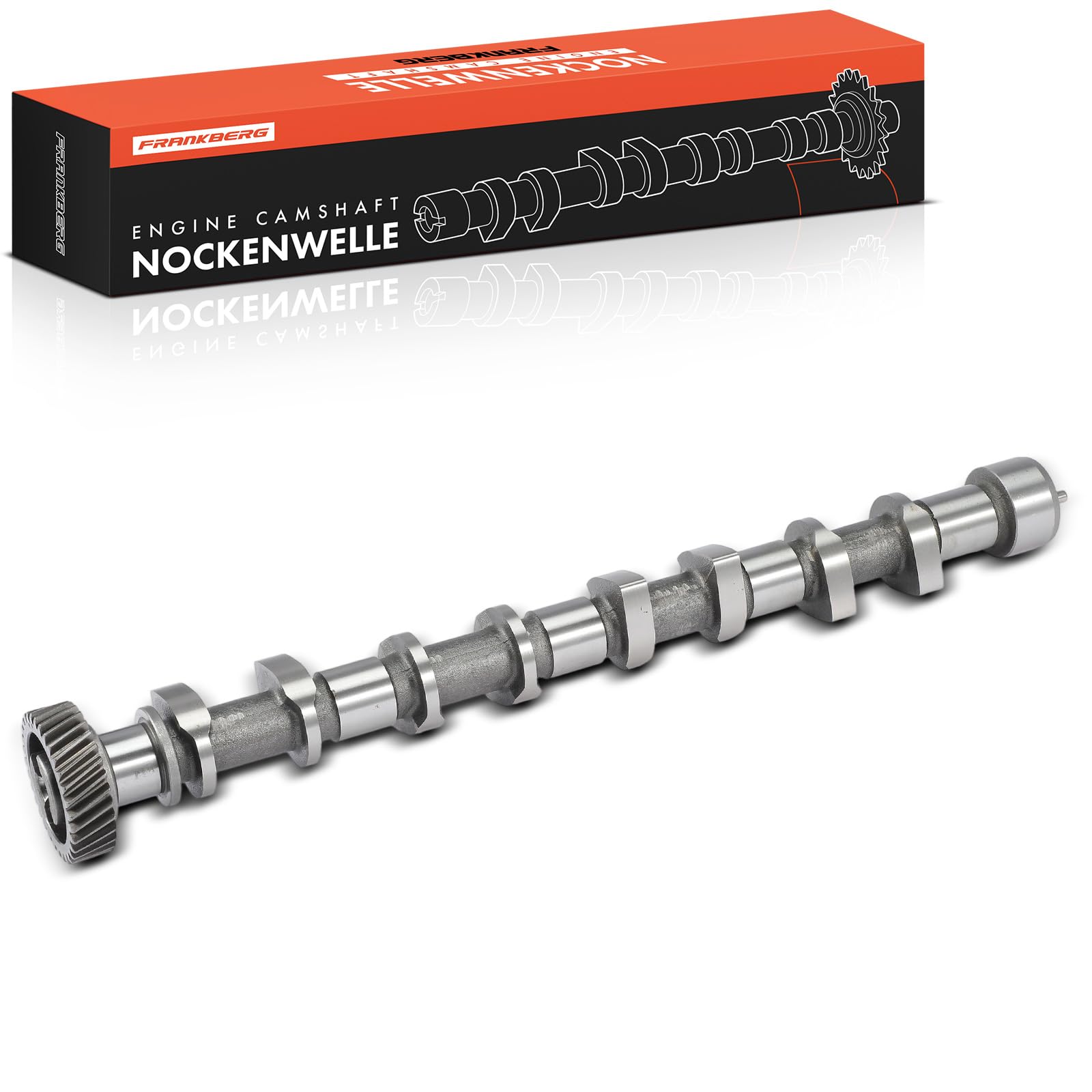 Frankberg Árbol de levas lado de escape 50007113 | Compatible con: Astra Classic A04, Astra J Box/Hatchback P10, Corsa D S07, Caravana clásica Astra A04, Astra H GTC A04
