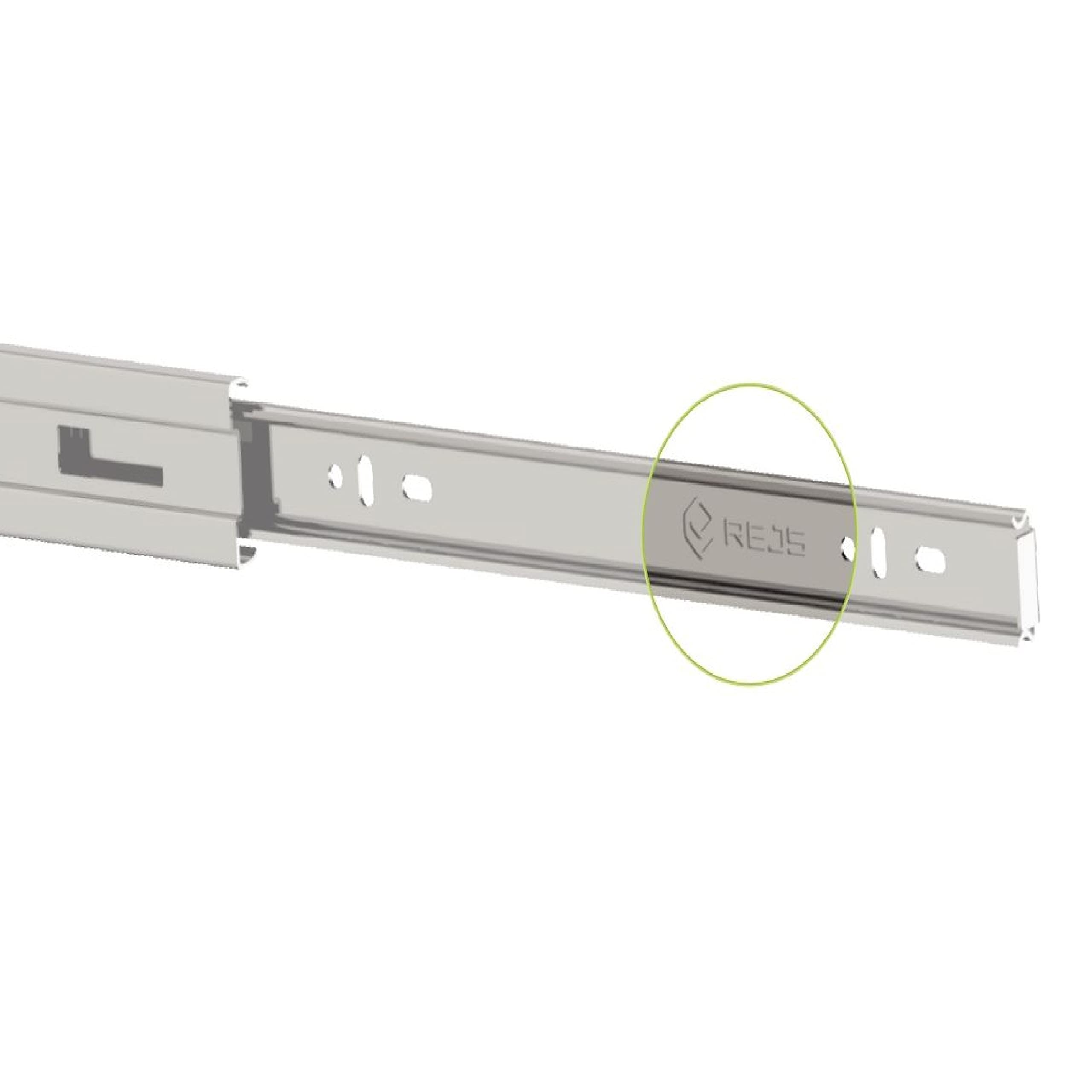 Drawer Runners Soft Close - Solid Slide (450 mm)