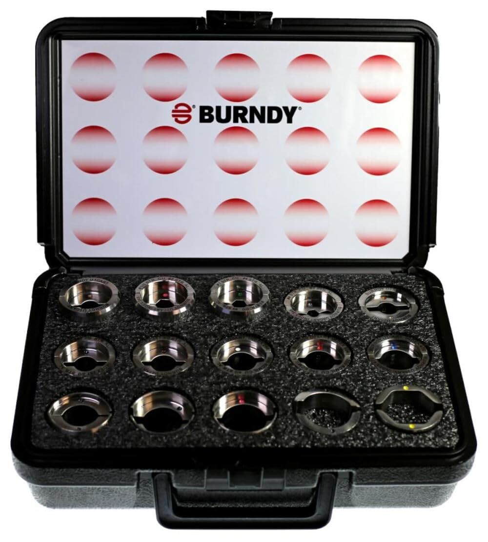 Burndy UDIEKITAL 15 Piece U Connector Die Kit, for Aluminum Wire