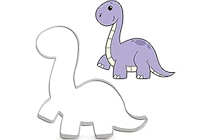 LILIAO Brontosaurus Cookie Cutter: Unleash Your Jurassic Baking Adventures