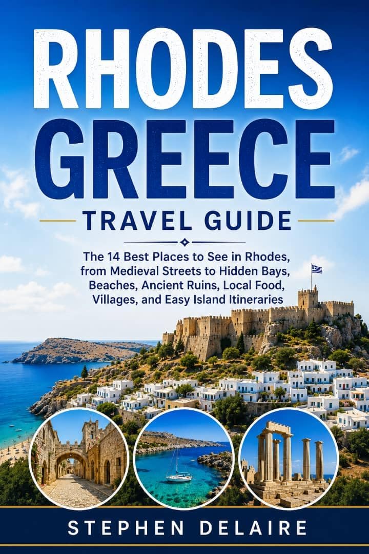 Rhodes Greece Travel Guide: The 14 Best Places to See in Rhodes, from Medieval Streets to Hidden Bays, Beaches, Ancient Ruins, Local Food, Villages, and Easy Island Itineraries (English Edition)