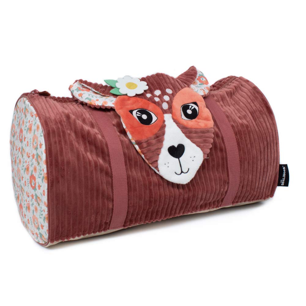 Les Déglingos - Sac Week-​End Voyage - Melimelos la biche -​Voyages,​Bébé et Puériculture - Ideal Vacances pour fille et garçon - 48 CM - Terracotta