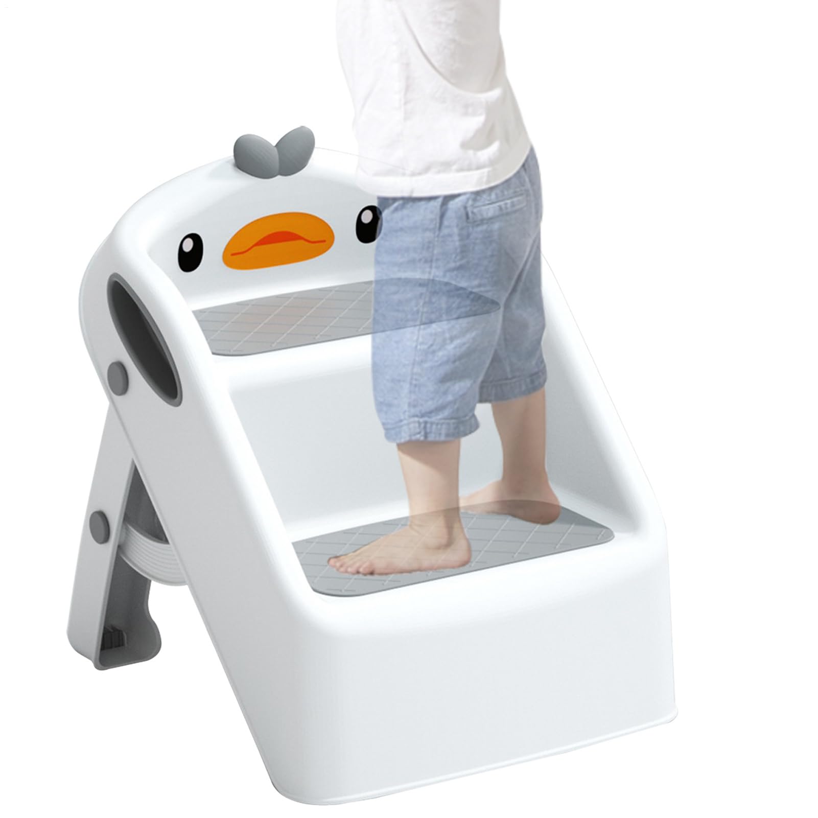 Taburete Infantil - Escalera de baño Infantil, Taburete Plegable de 2