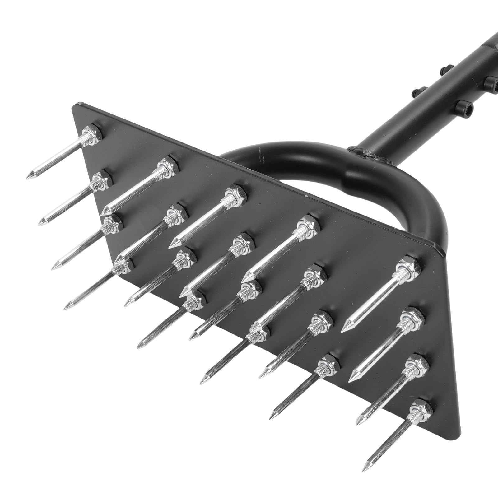 VGEBY Aérateur de Pelouse, Outil Manuel, Aération Efficace de la Cour pour Les Propriétaires, 34.6 Pouces, avec Conception Ergonomique