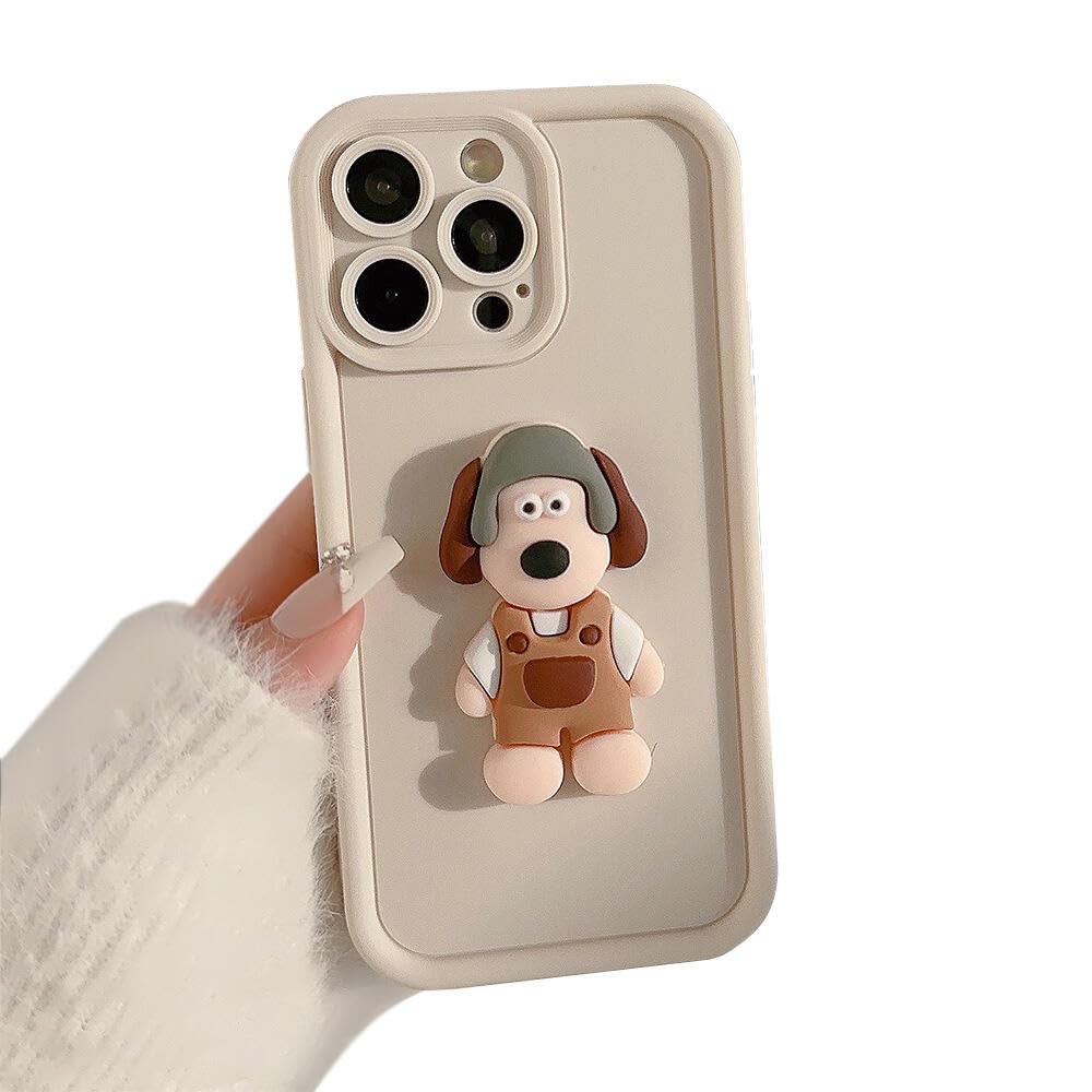 Amazon.co.jp: LUCKCOF ケース For iPhone 13 ドッグ 犬 子犬 漫画