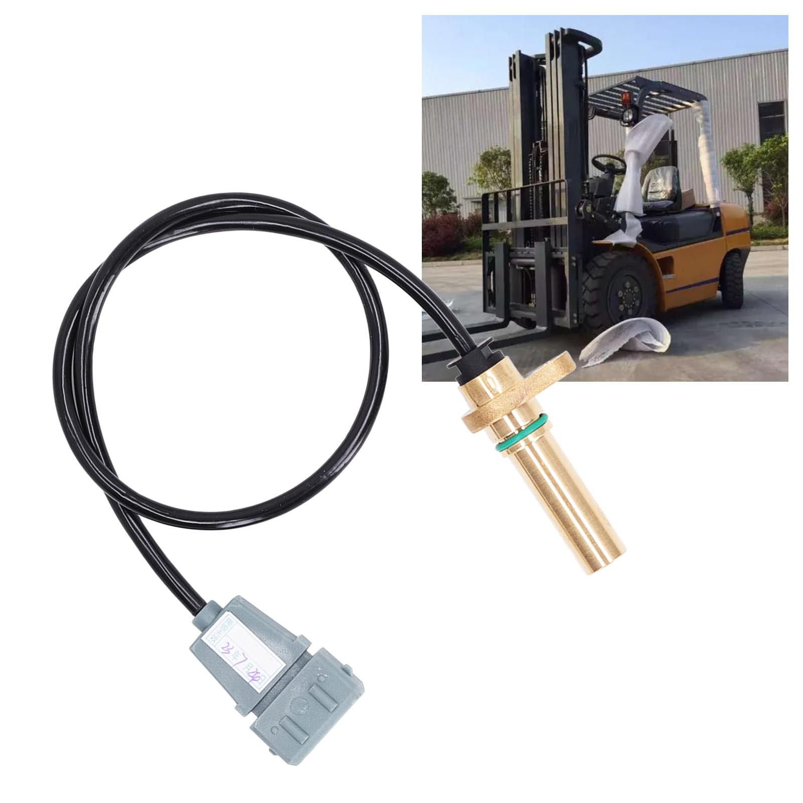 Reemplazo del Sensor de Velocidad de la Carretilla Elevadora, Sensor de Carretilla Elevadora ABS de Latón de Funcionamiento Suave Seguro 7917415537 para E30S 1276 para E20PH 1275
