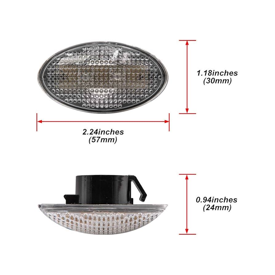 Amazon.com: Mingrui test Led Side Fender Marker Light For