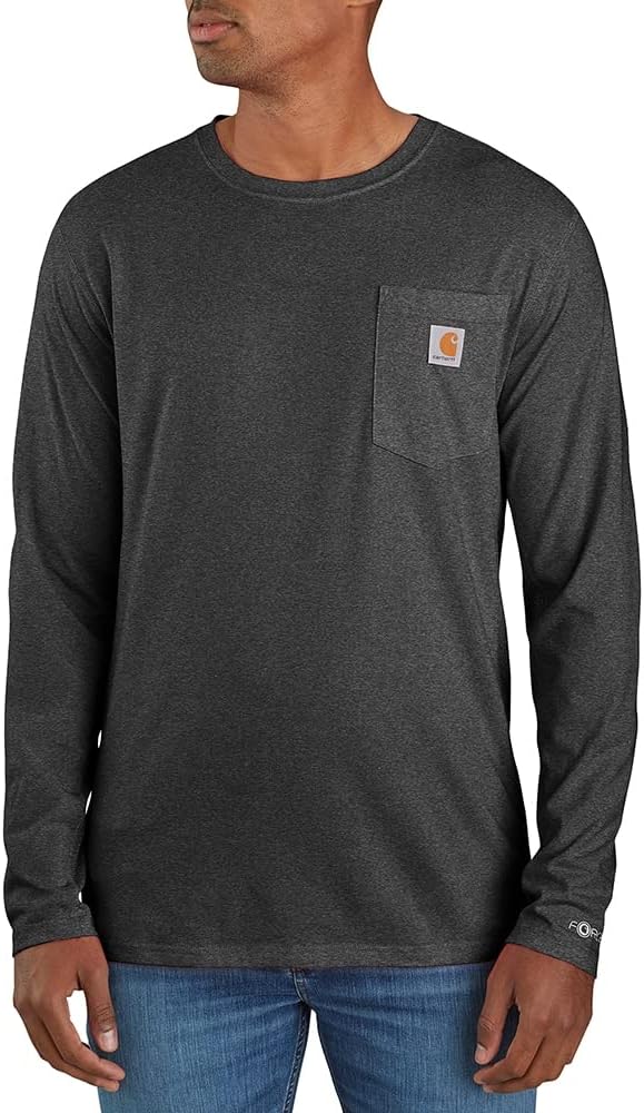 Carhartt Force™ Relaxed Fit Midweight Long-Sleeve Pocket T-Shirt