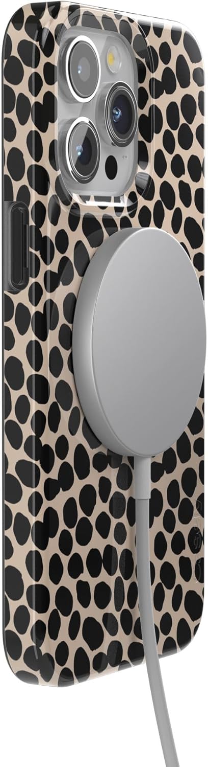 Casely iPhone 15 Pro Case | Lost in Spots | Cheetah Print | Compatible with MagSafe | Classic Ultra Thin Design
