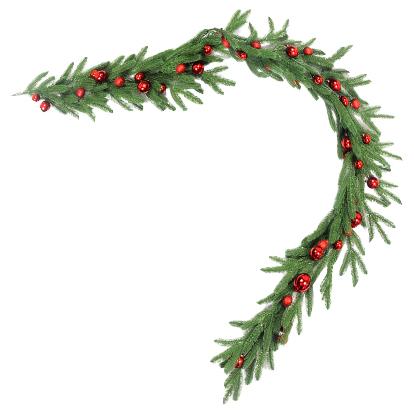 Couronne de Noël en cèdre artificiel pour illuminer les fêtes en famille