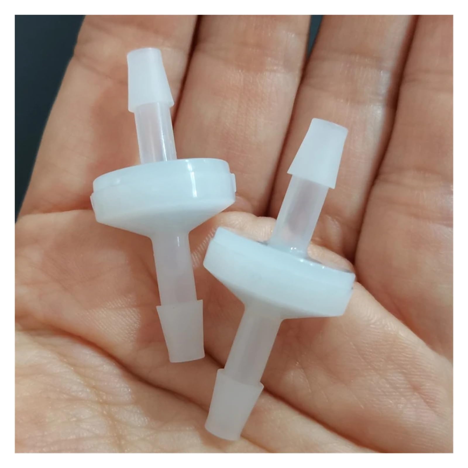 5~100 Stück Rückschlagventil/PVDF-Rückschlagventil for Kunststoff-Einwegventil(CDDV2L,50 Pieces)