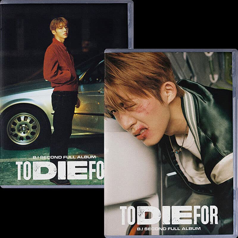 B.I - TO DIE FOR 2nd Full Album (DARE TO LOVE + DIE FOR LOVE - 2 Ver Set. + Incluye 2 pósteres) K-POP SELLADO