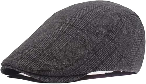 Miniatura 2 de paquete de 2 Algodón para hombre gorra plana Ivy Gatsby gorra sombrero