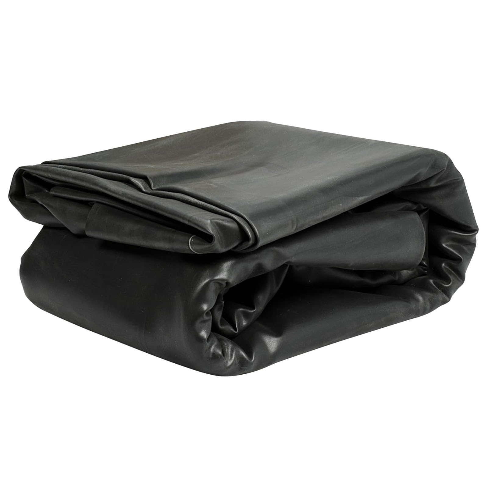 GJZQDKX Premium HDPE Pond LinerDurable Tarpaulin Membrane for Large Ponds (3x4m 4x7m 5x5m 6x8m 8x10m 10x15m) Ideal for Natural Ponds Waterfalls and Damp ProofingBlack