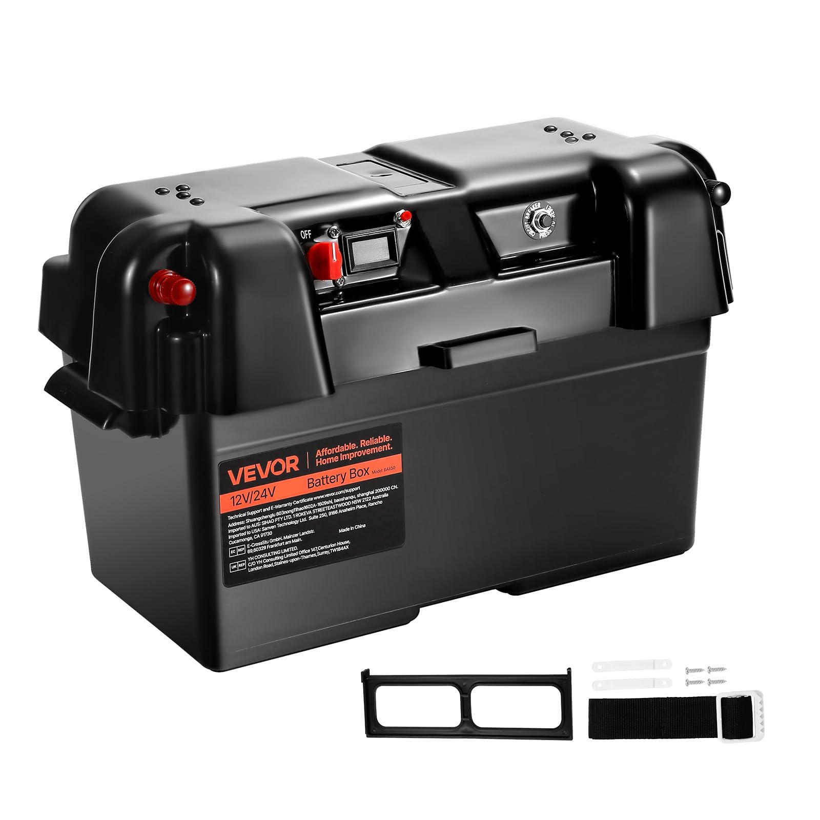 VEVOR PP Smart Battery Box
