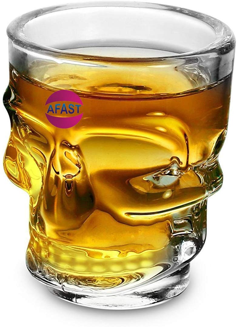 AFAST Clear Shot Glasses Add Fun and Style to Every Celebration and Toast. Enjoy Your Party, Capacity:- 40 Ml, Size:- 5 X 5 X 5.5 CM
