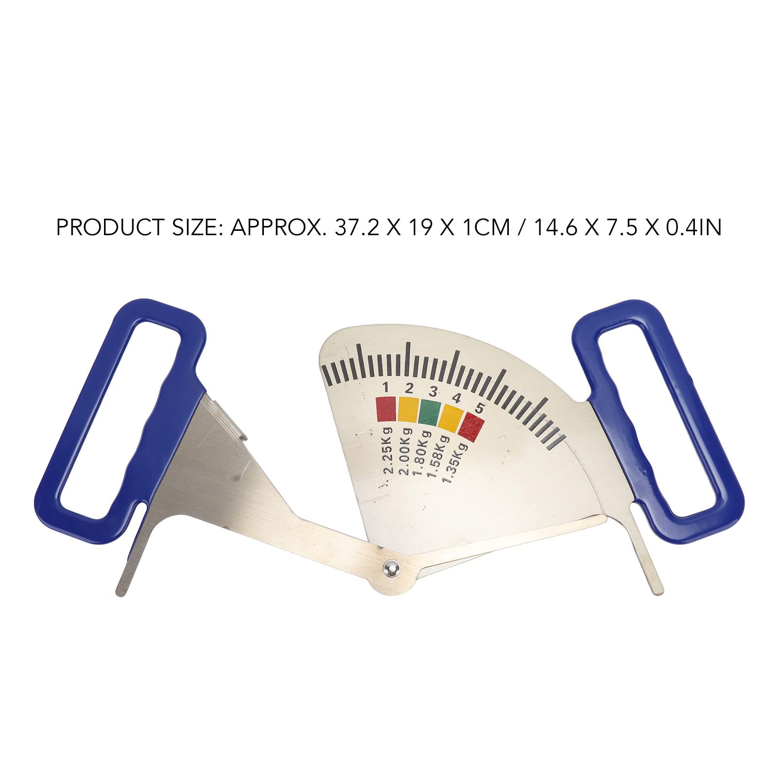 CHEOTIME Body Fat Caliper for Pig, Stainless Steel Sow Feeding Management Body Condition Ruler Pig Feeding Ruler Pig Farming Tool