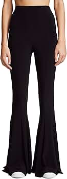 Norma Kamali Women's Fishtail Pants, Black, XS at Amazon