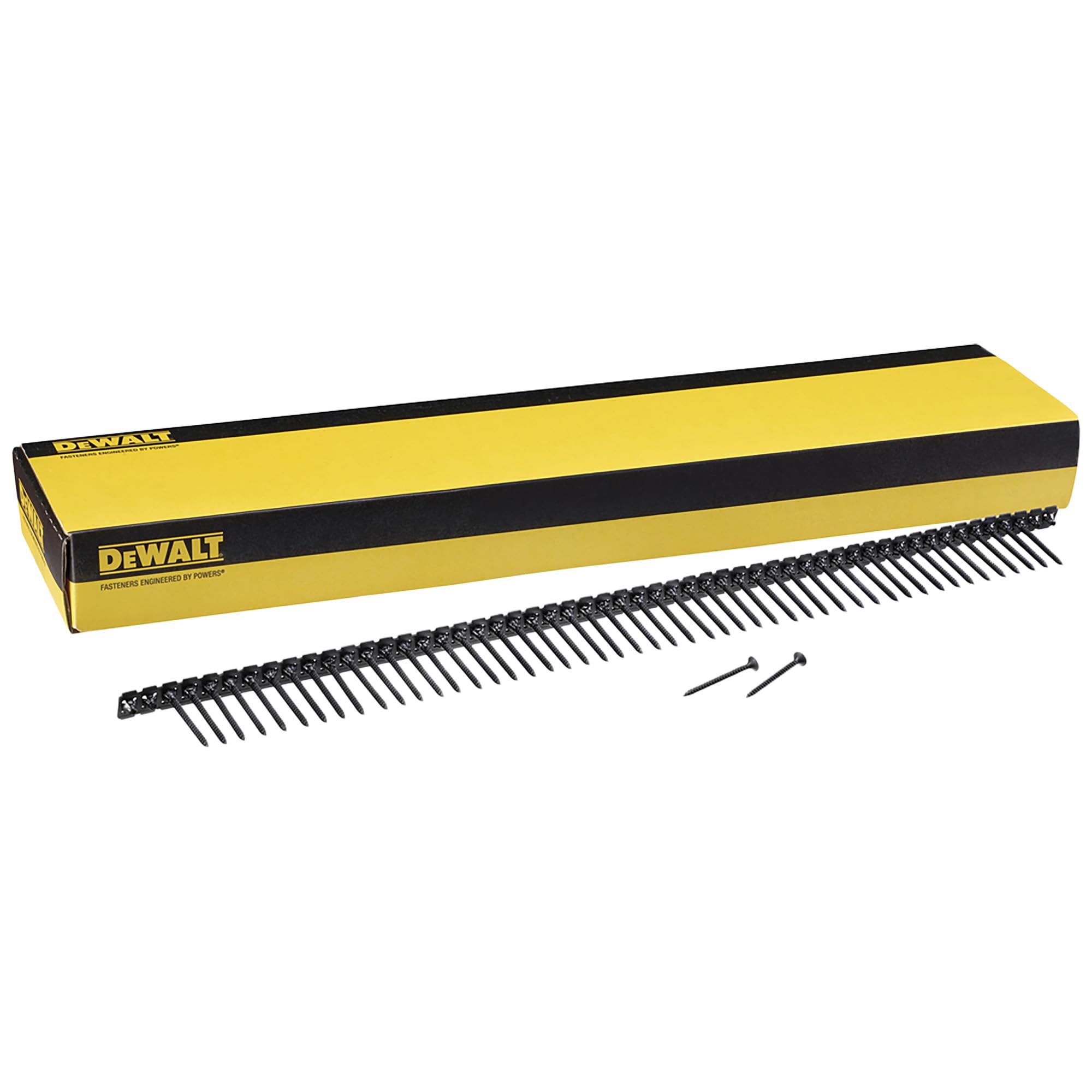 DEWALT 25mm x 3.5mm Collated Coarse Drywall Screws (1000 Pk), DWF500025C