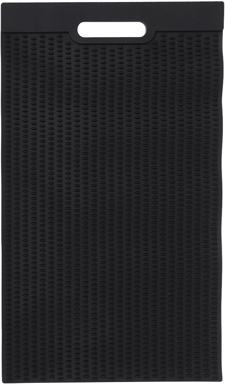 Fish Fillet Mat Non-slip Pvc Compact Dark Fish Cutting Board Kitchen Drying Mat for Home and Outdoor Use