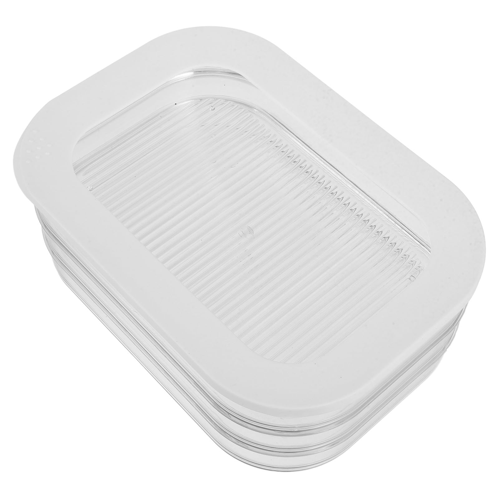 Caja Transparente para Alimentos Tapa Organizador para Refrigerador de 225X16X85 CM Contenedor Reutilizable para Tocino Queso y Embutidos Almacenamiento Fresco y Duradero