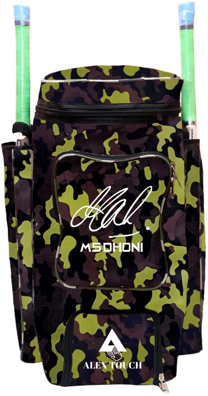 ALEXTOUCH Cricket Kit Duffle (Yellow Army)-image-0