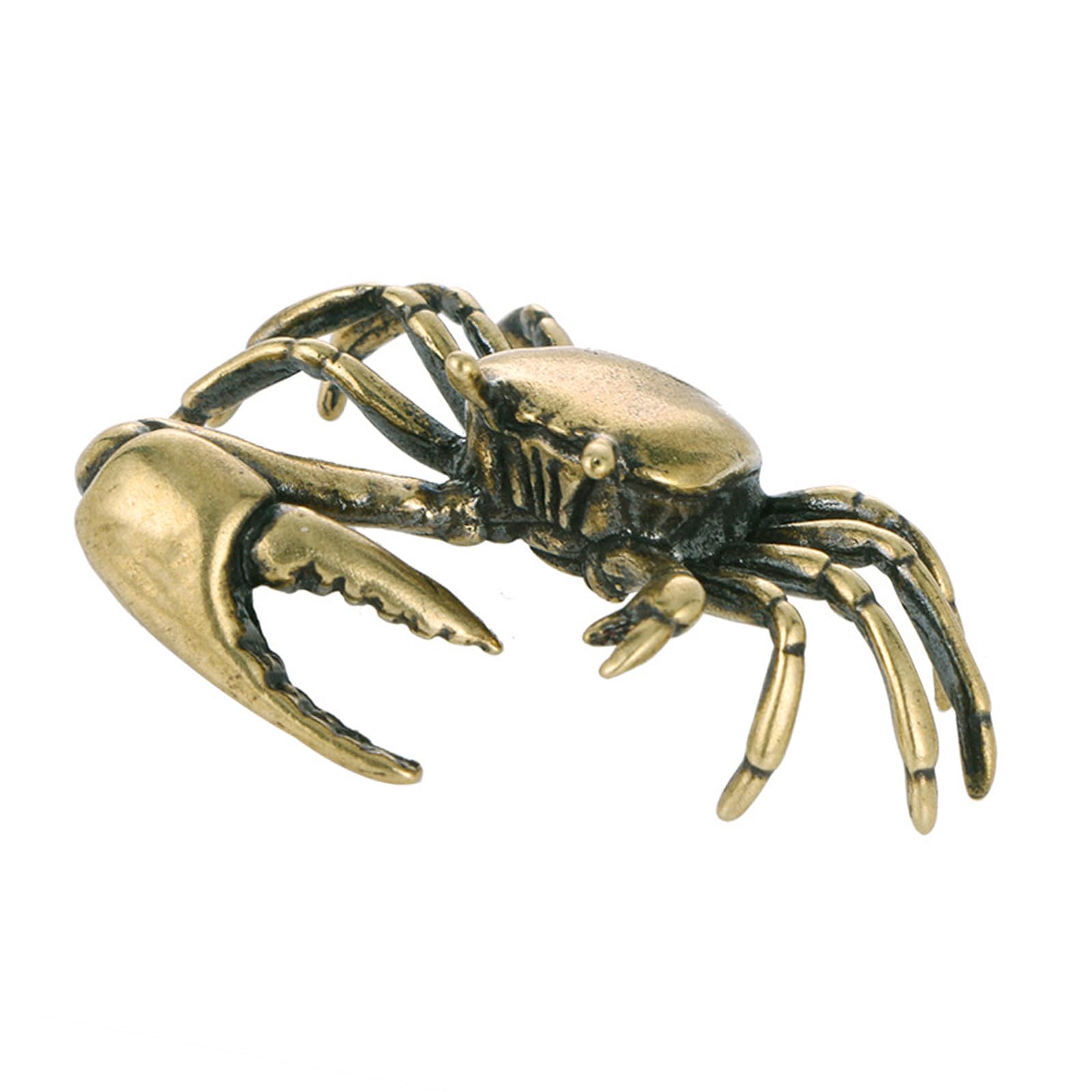 Buxuaaaa Brass Animal Fine Craftsmanships Animal Statue Figure for Enhances Aesthetic Appeal on Desk Accessories Artistic Homes Decors