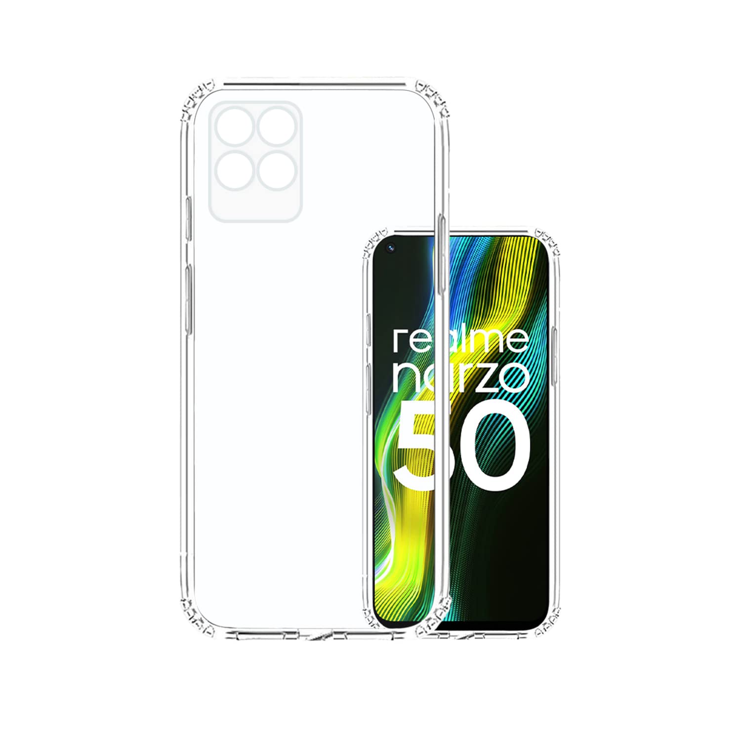 VIDO Transparent Back Case Cover for Realme Narzo 50 / Realme 8i (Soft & Flexible & Camera Protection Back Case) (B09TPG2329) Amazon Price History, Amazon Price Tracker