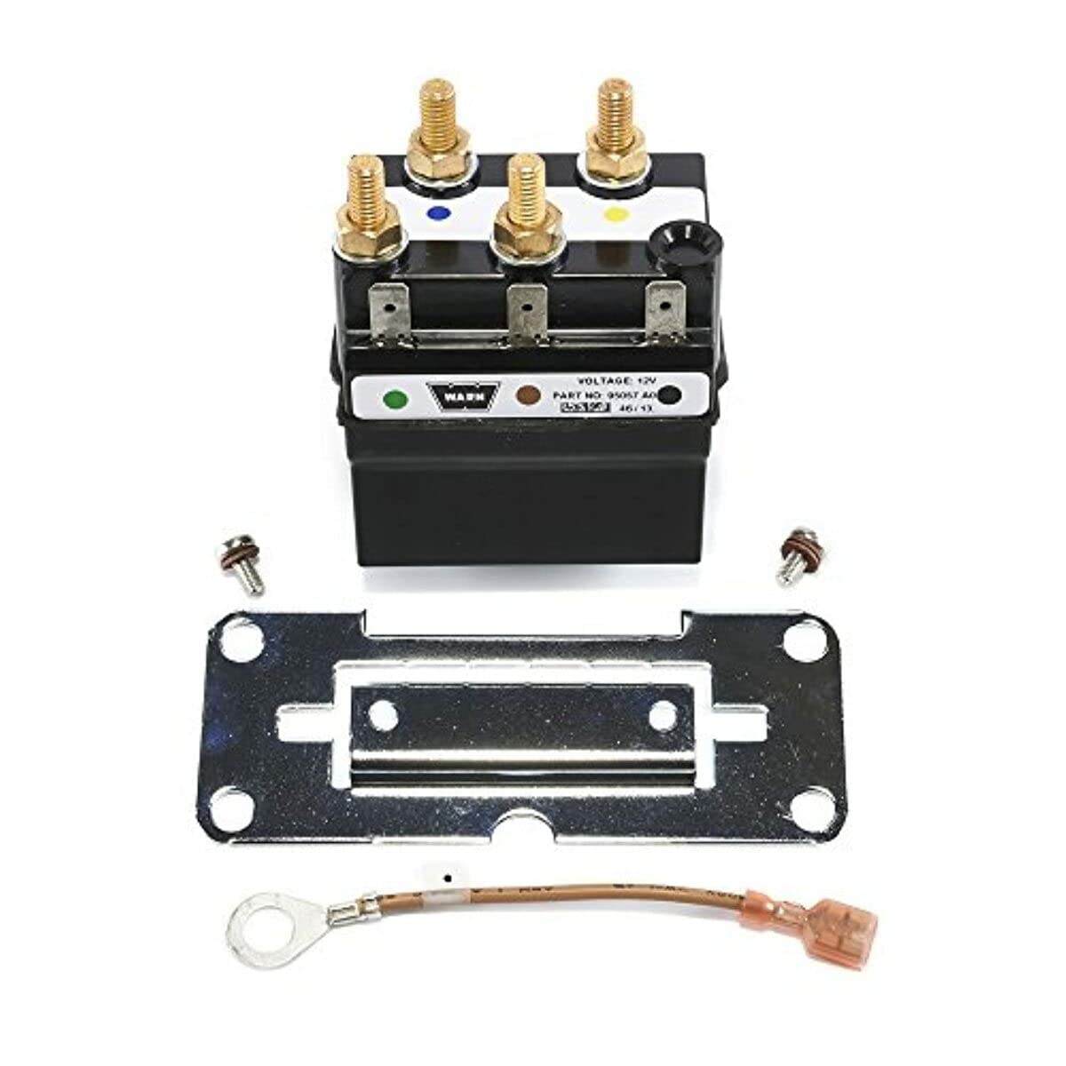 WARN 89579 Vantage 4000 Kit d'entretien pour contacteur Rouge/noir 12 V